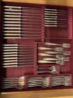Besteck Set 137-Teilig versilbert 100er, gebrauchter Zustand