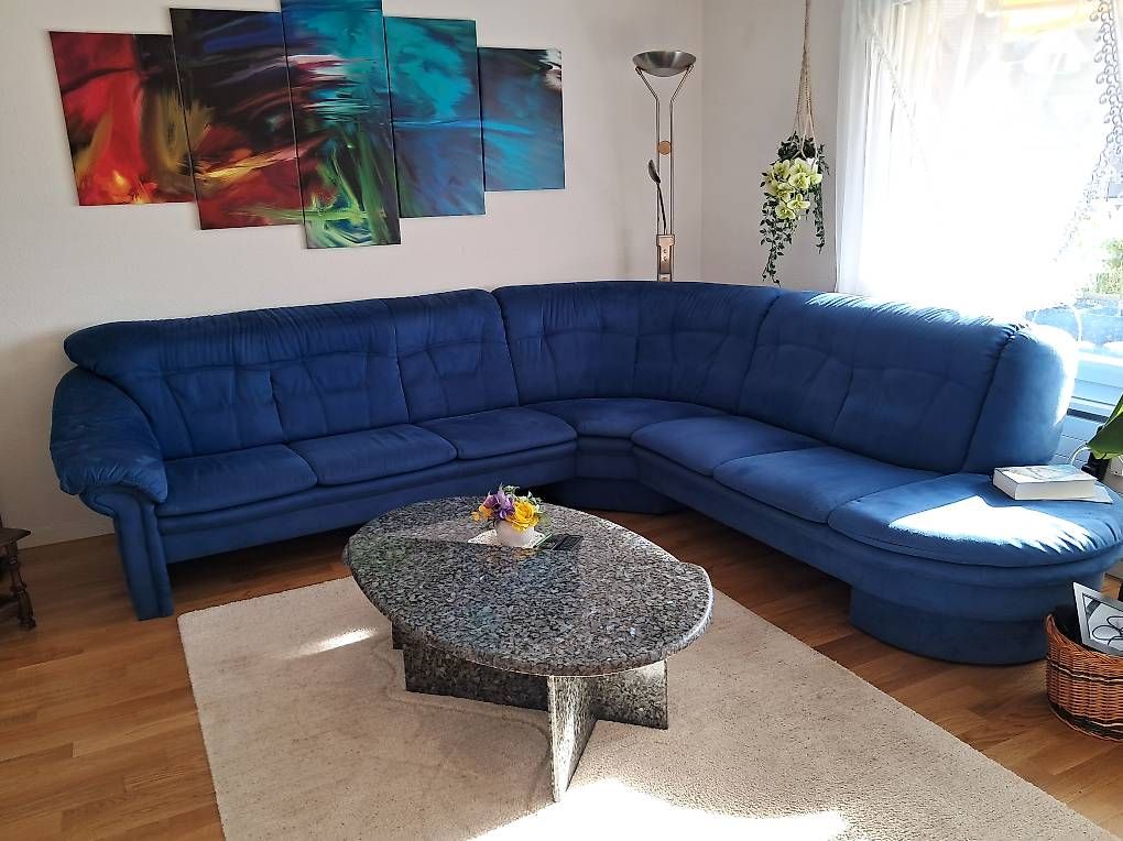 Divani: Alcantara Ecksofa , Polstergruppe – Usato da Schötz venduto da baghira2007
