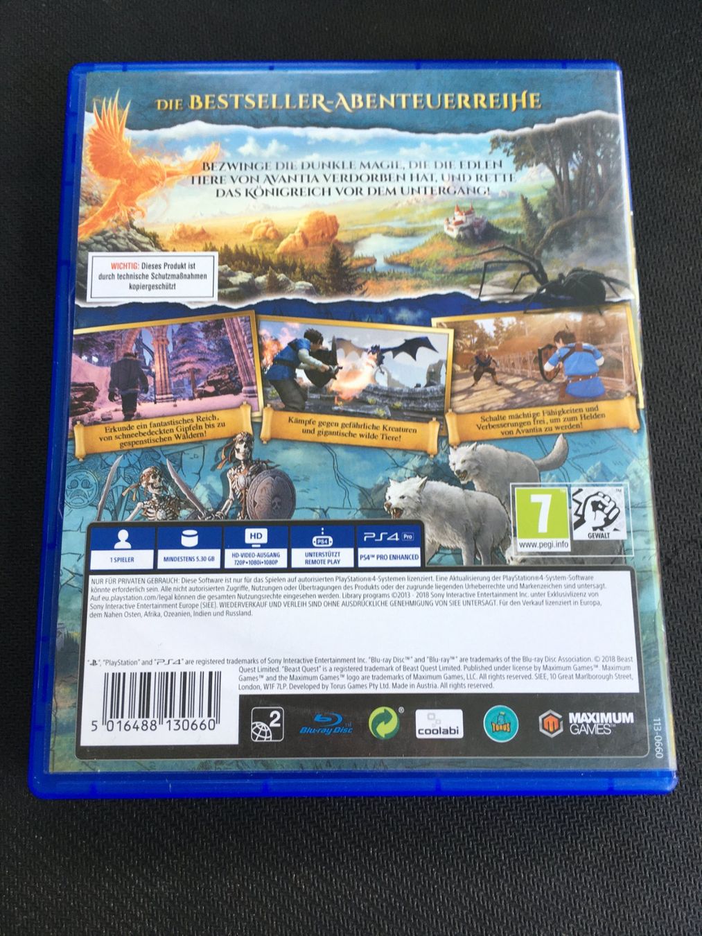 Sony Giochi: Beast Quest - Playstation 4 – Usato da St.Gallen venduto da sjosjo 1