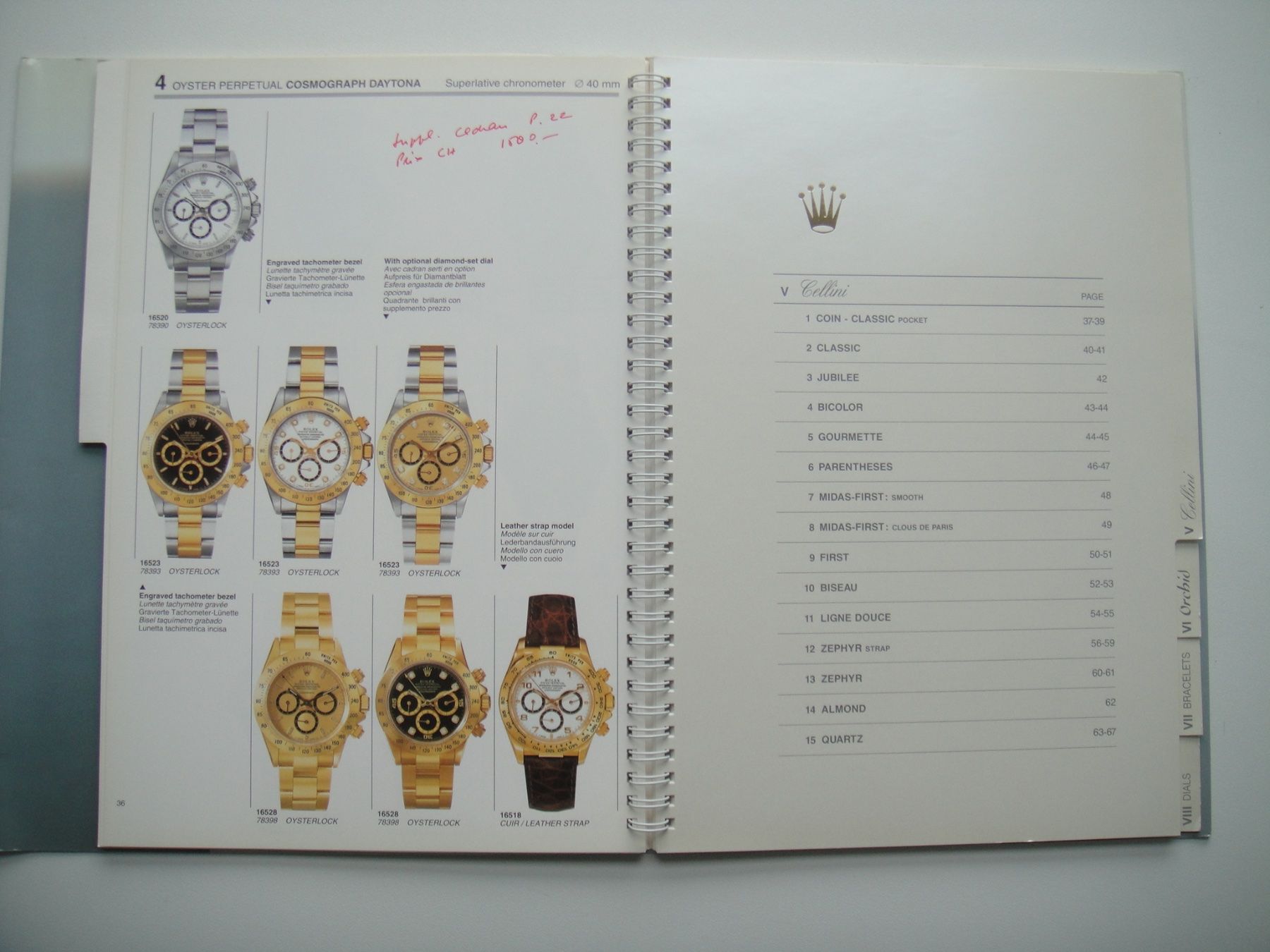 Rolex Documenti: Rolex Katalog / 1993-1994 – Usato da Biberist venduto da keine-ursache 3