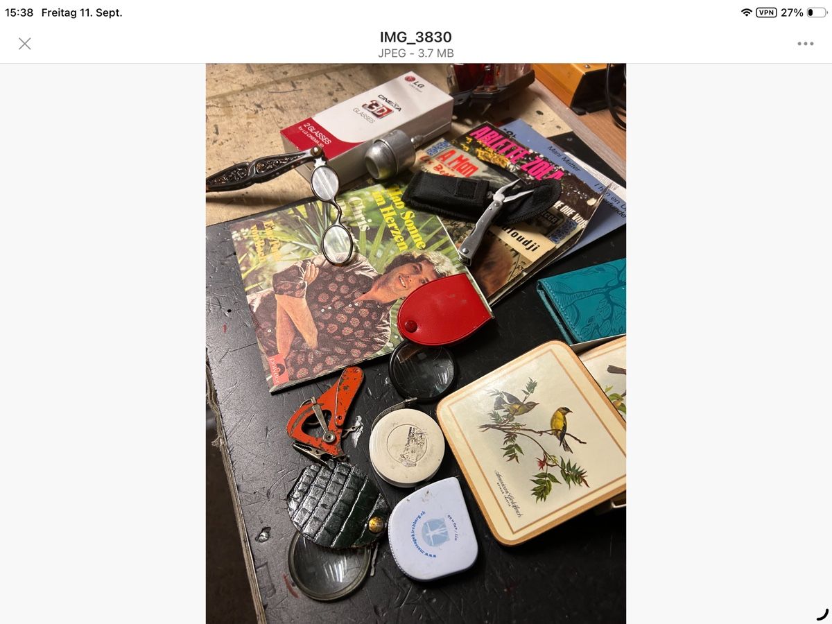 Tutte le decorazioni: DIV. Flohmarktartikel – Usato da Utzenstorf venduto da Ncurt