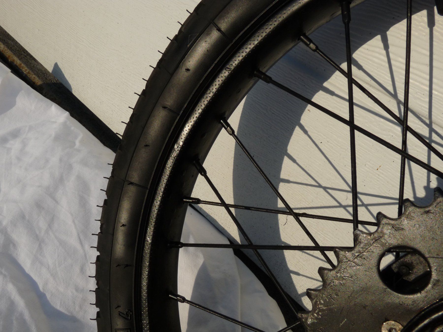 Puch Parti ricambio per ciclomotori: Puch X30 Speichenrad hinten Rücktritt – Difettoso da Oberdorf BL venduto da Chrigi7073 5