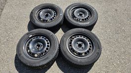 4x Winterkompletträder original GM Hankook 185/65 R15 88T