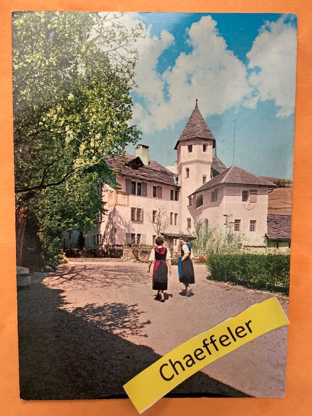 Ansichtskarten: 1972  I  A. 2-04. Sierre - Château de Villa – Gebraucht aus Zürich von Chaeffeler