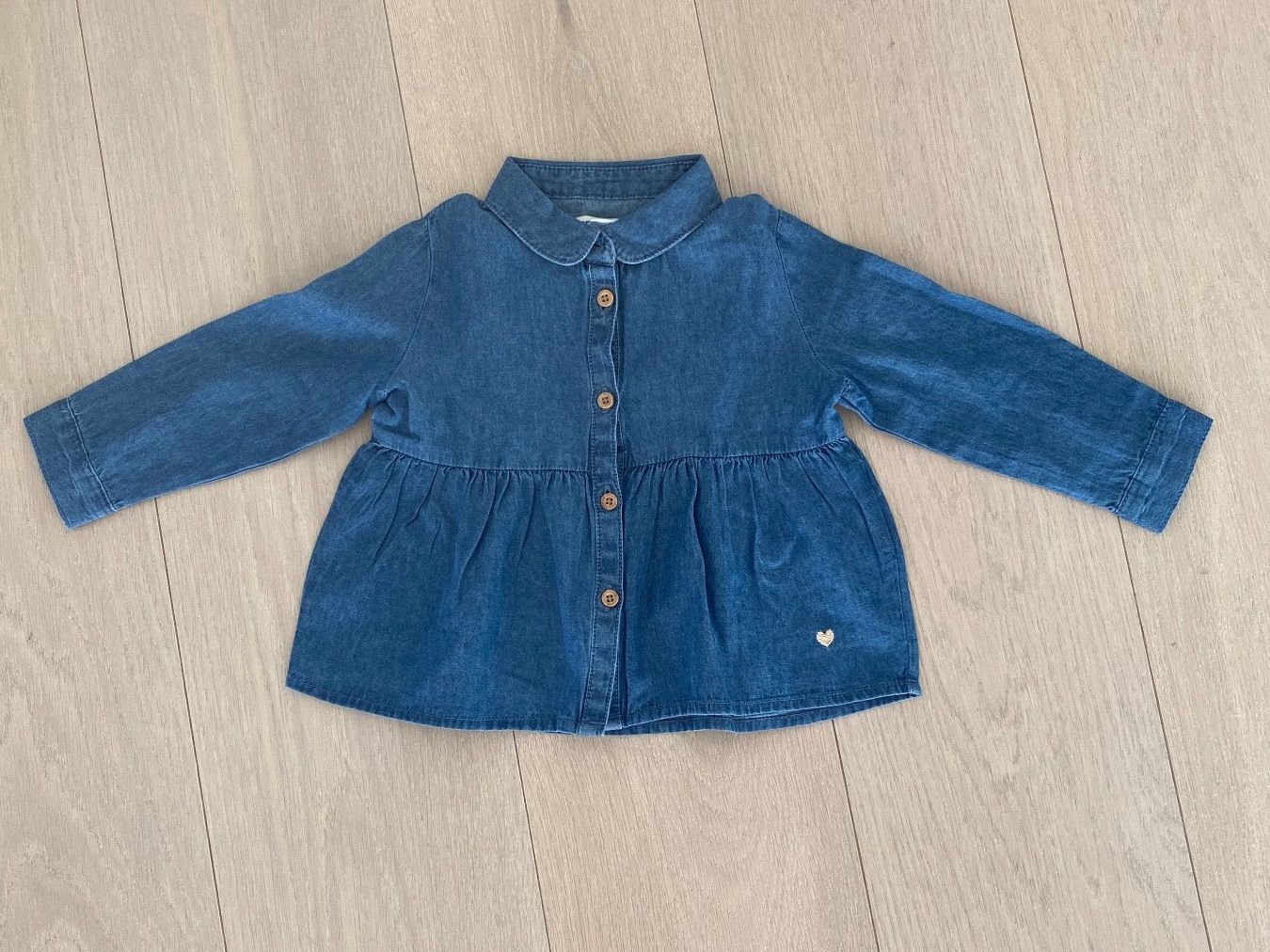 Camicette, T-shirt & Top: Bluse (Jeans) vertbaudet 86cm/2ans – Usato da Hofstetten SO venduto da ani_55wx