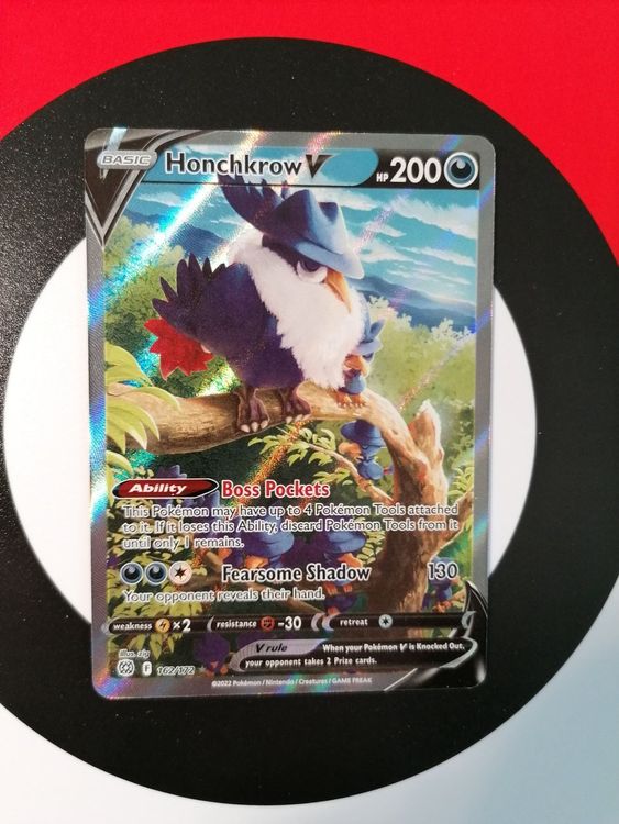 Pokemon Brilliant Stars Honchkrow V Alt Art EN Kaufen auf Ricardo