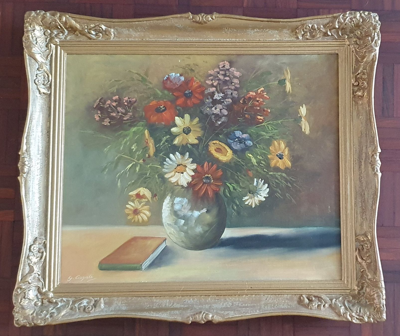 Dipinti: Blumengemälde - Carlo Casati – Usato da Kreuzlingen venduto da Rschweiz1