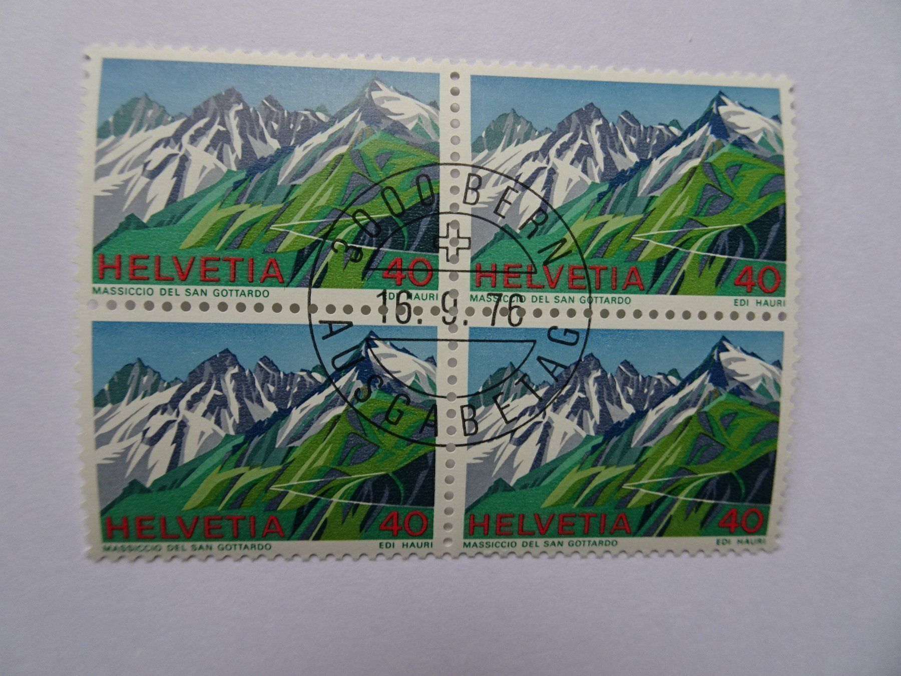 Tous les timbres: 1976 – Neuf (Voir description) à Aadorf par Chnorli-Furz