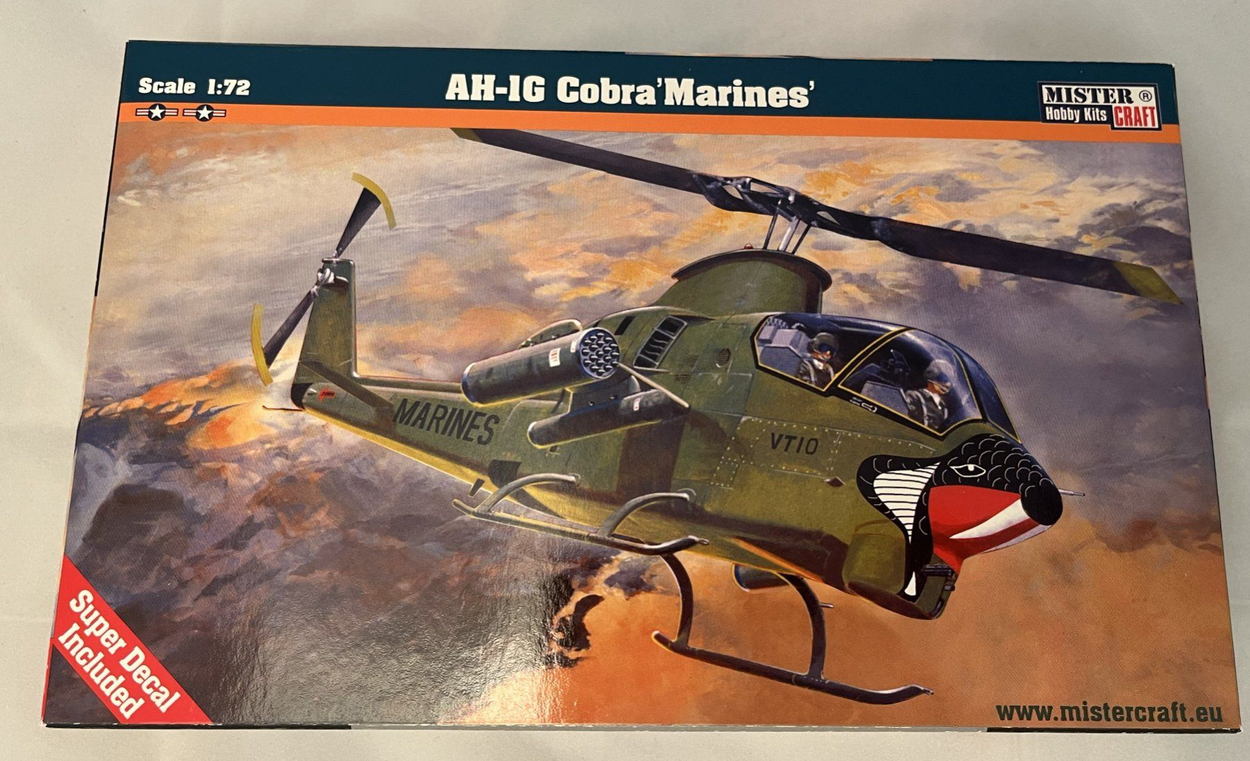 Kit di modellismo & Modellini statici: AH-1G Cobra "Marines" – Nuovo e nell'imballaggio originale da Muttenz venduto da flyte