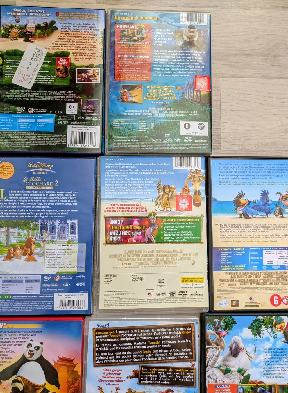 Tutti i DVDs: 19 dvd Pixar Disney  – Usato da Châtonnaye venduto da Enjie 6