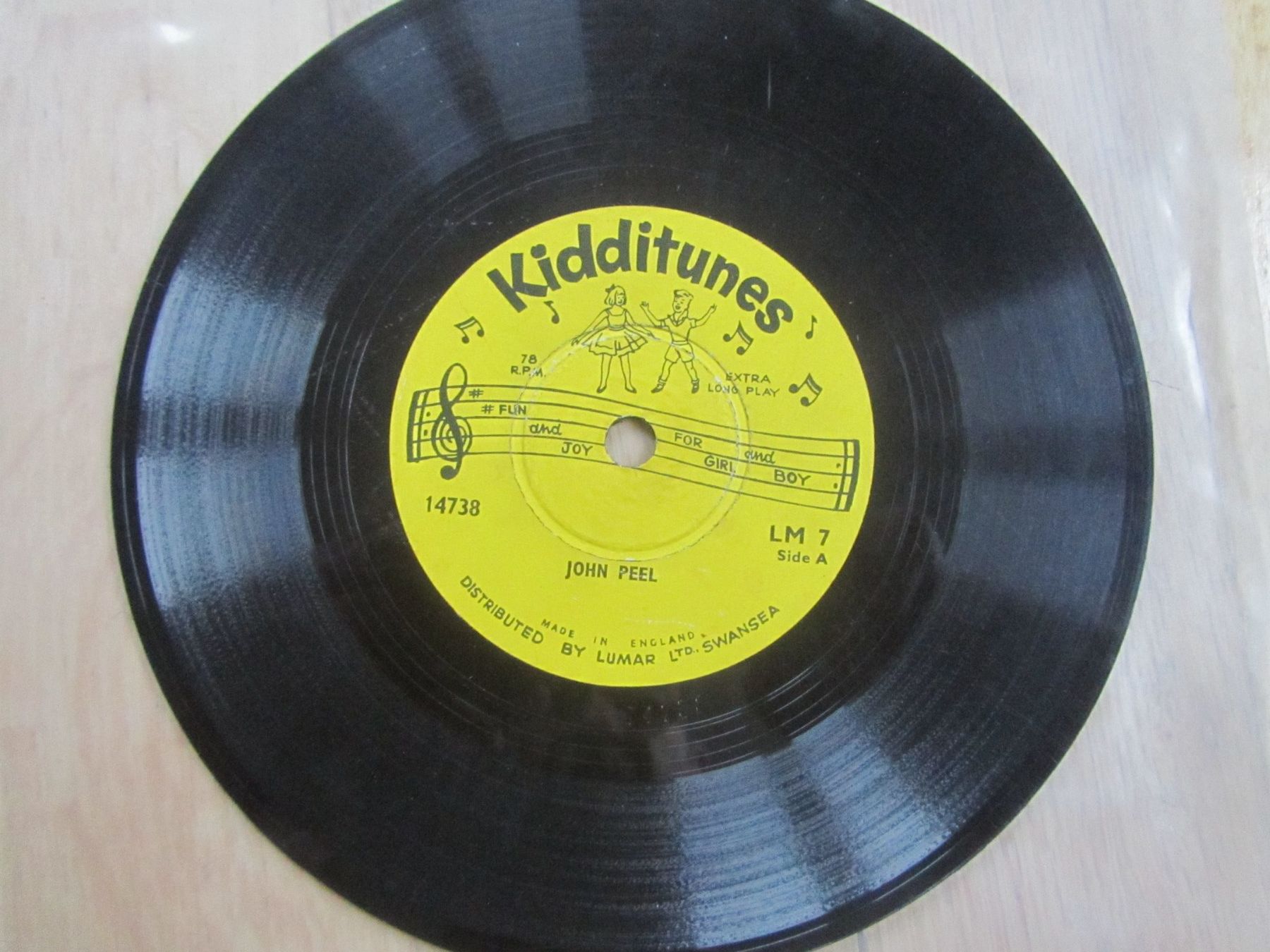 Dischi in vinile: Kidditunes Single Schallplatte - Frère Jacques & John Peel – Usato da Seengen venduto da mikelele 1