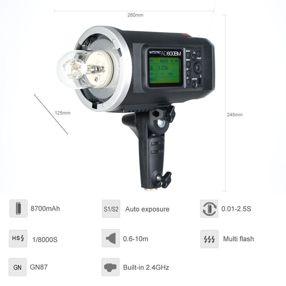 Godox Blitze: Godox AD600BM 600Ws GN87 Blitzlicht – Neu und originalverpackt aus Malans GR von BUYBEST-Schweiz 2