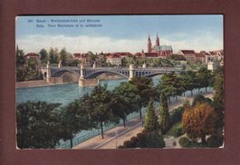 BASEL - Wettsteingruppe - Münster - 1924
