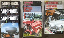 Automobil und Motorrad Chronik 77-85 Konvolut