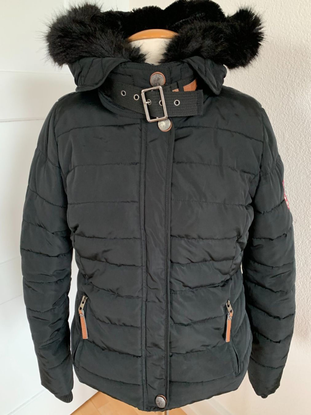 Giacche: VERT DE RAGE Damen Jacke, Gr. 38, Schwarz – Usato da Worb venduto da farben20zauber