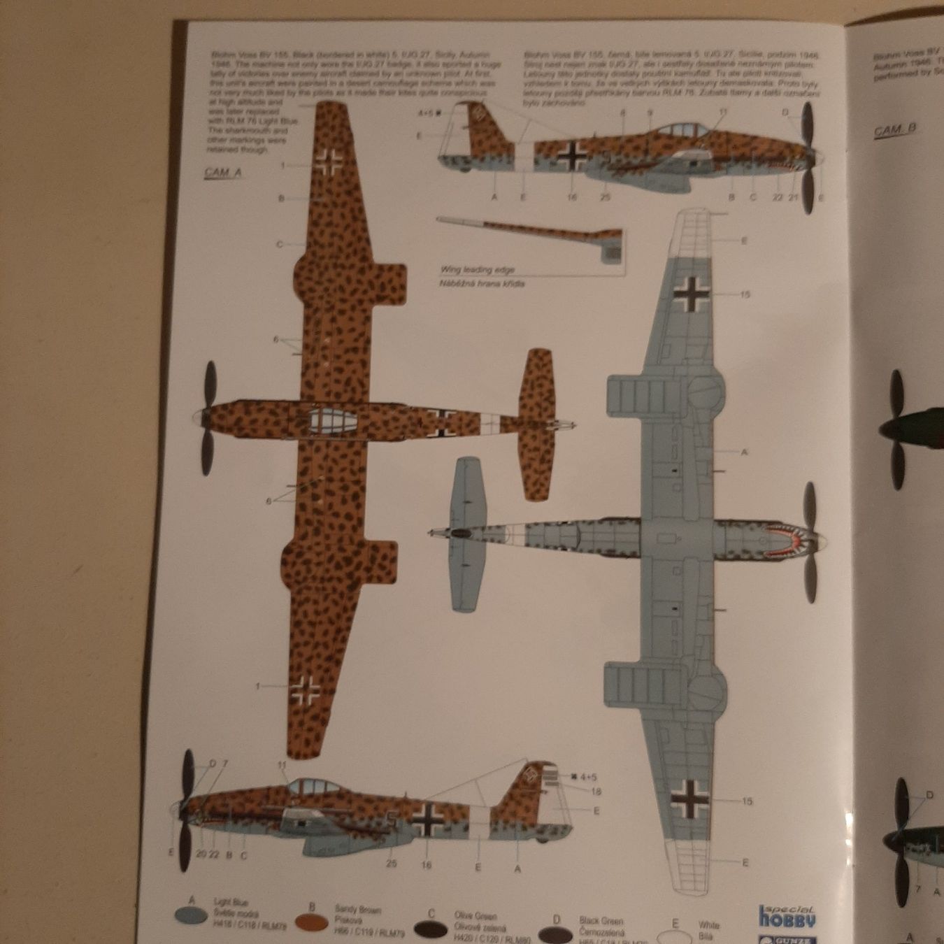 Kit di modellismo & Modellini statici: 503 ... Blohm & Voss BV 155 B ... Spezial Hobby 72372 – Nuovo (secondo la descrizione) da Bonstetten venduto da Benibanny59 1