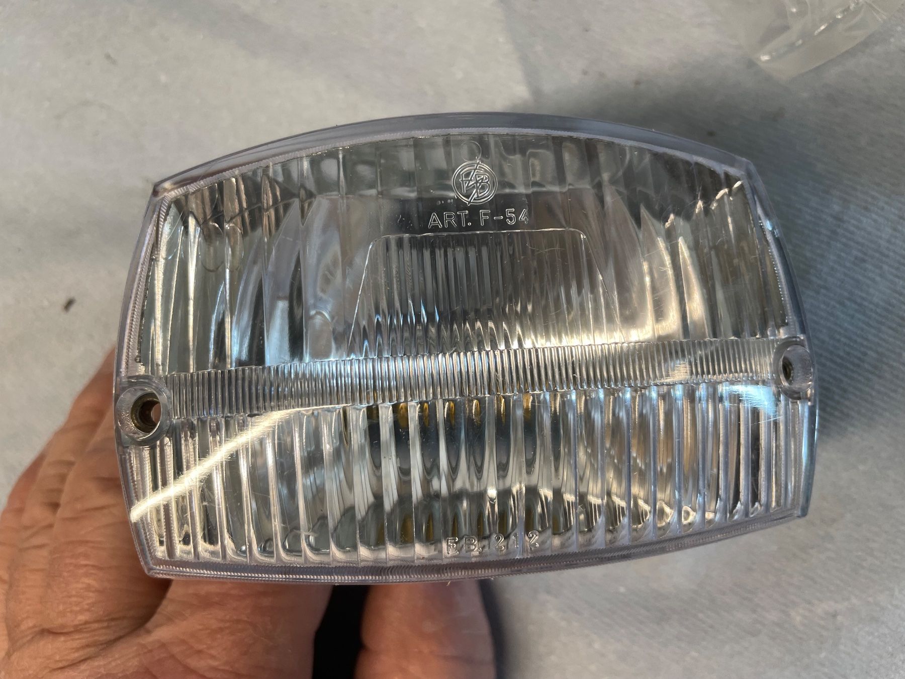 Piaggio Ciclomotori: Töffli piaggio ciao Scheinwerferglas original – Nuovo e nell'imballaggio originale da Thayngen venduto da stammsani