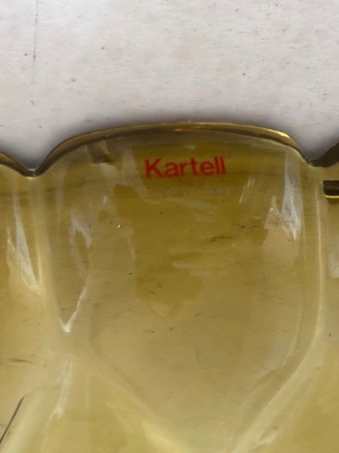 Piatti di portata: Plat Kartell en plexi vert olive – Usato da Zürich venduto da catherinegisele 2