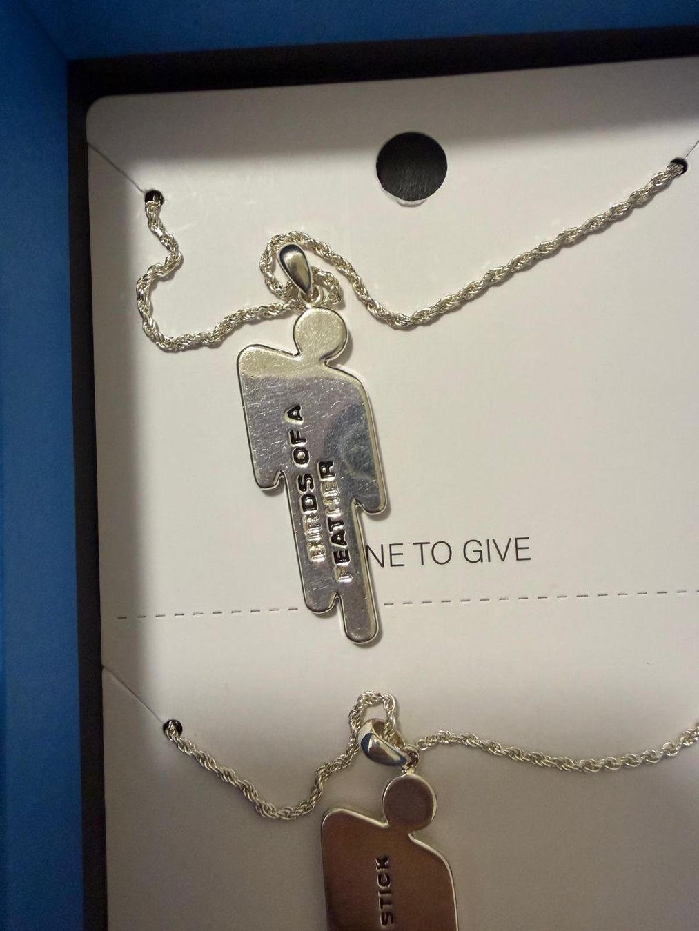 Catenine: Billie eilish Blohsh Silver Necklace 2 Pack – Nuovo (secondo la descrizione) da Zürich venduto da Nexaro 4