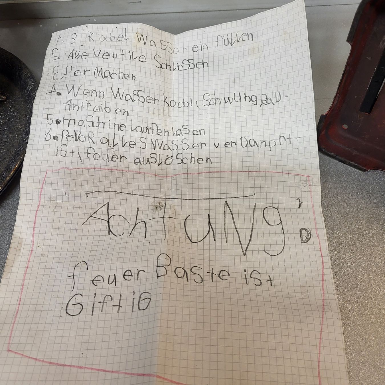 Alle Maschinen: Blech-Dampfmaschine antik – Gebraucht aus Kägiswil von Megafi56 6