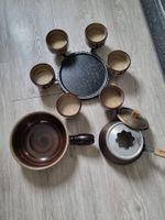 Fondueset mit Karussell für Fleisch und Käsefondue