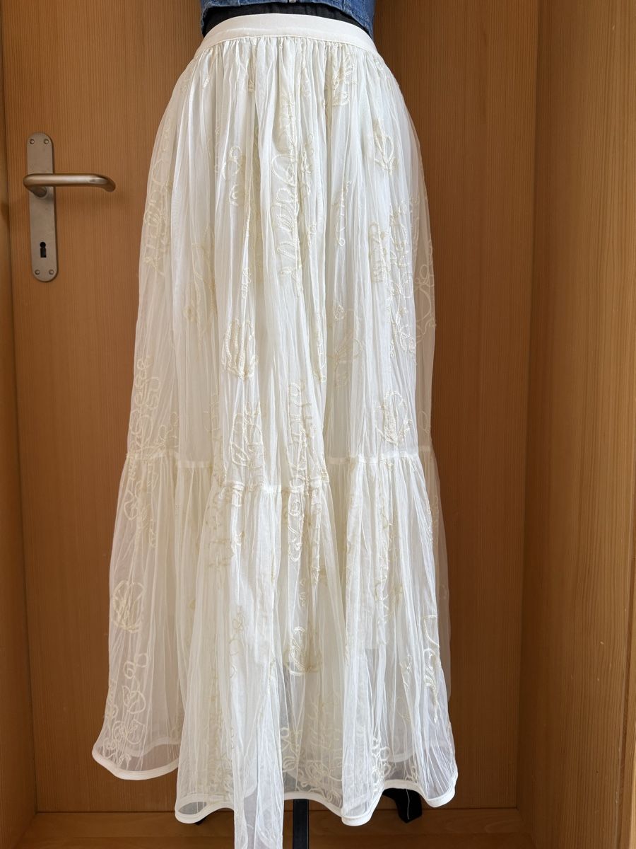 Gonne: Bestickter Maxi Boho Tüllrock – Nuovo (secondo la descrizione) da Sigriswil venduto da ck56