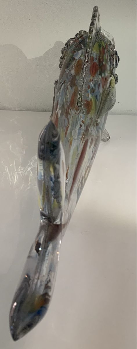 Murano Statuette: Grand Poisson Murano – Usato da rolle venduto da Tontonjulot 7