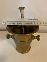 Mörser aus massivem Messing aus Sammlung (2)