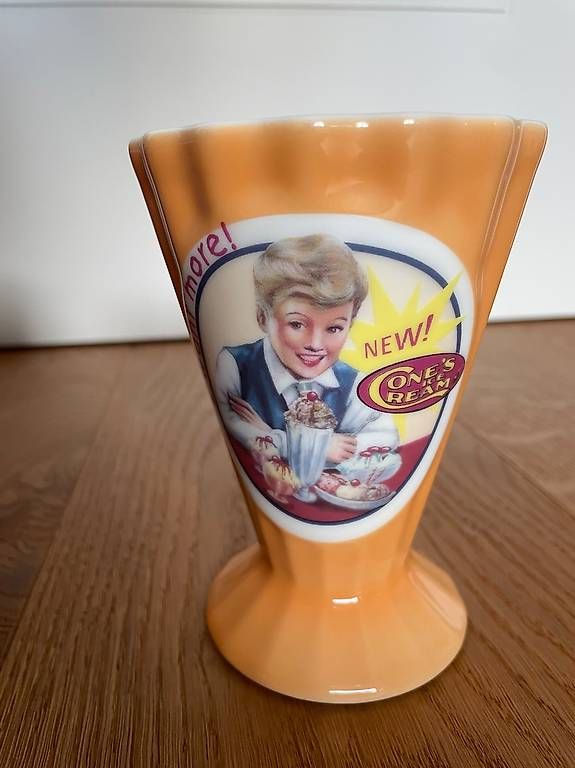 Villeroy & Boch Bicchieri: 2 Eisbecher Villeroy & Boch 1748 Luxembourg – Usato da Neerach venduto da Allerlei_2009 2