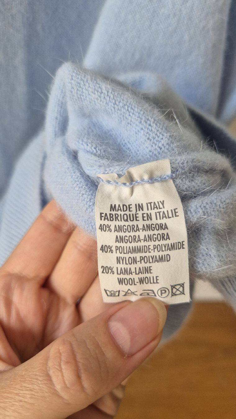 Pullover & Sweatshirts: Elena Daga Rollkragenpullover hellblau Grösse L Damen – Gebraucht aus Winterthur von ann_7lxx 2