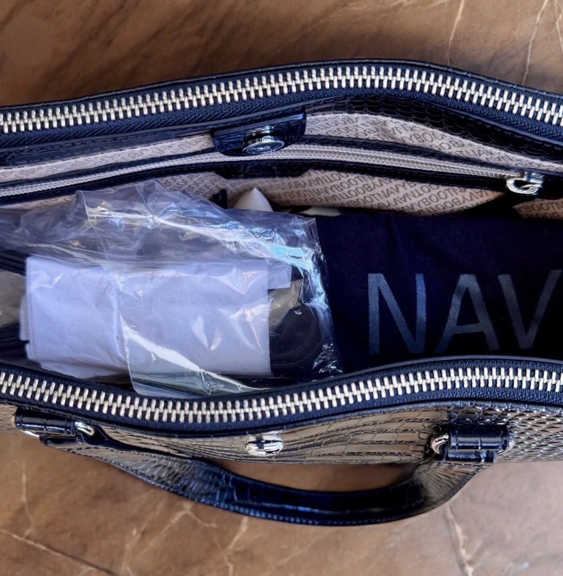 Navyboot Valigie & Borse: Vintage Navyboot Office Bag Henkeltasche  – Nuovo (secondo la descrizione) da Uznach venduto da TheStyleLounge 1
