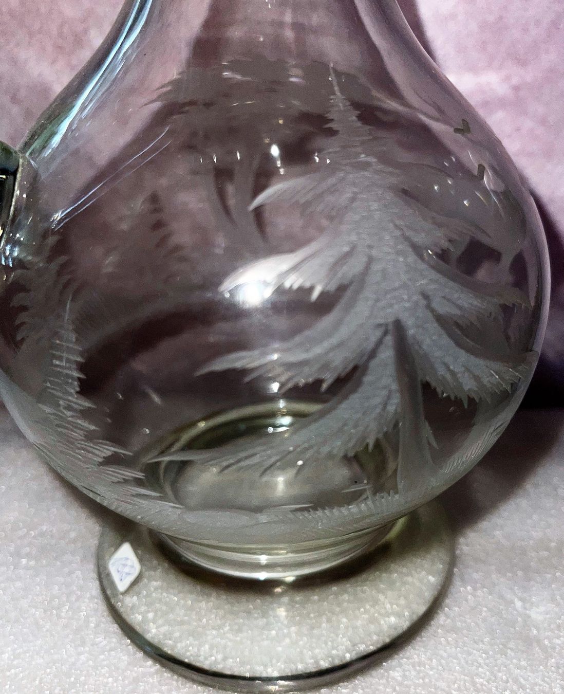 Caraffe: Karaffe mit Stöpsel Kristallglas – Nuovo (secondo la descrizione) da Lutzenberg venduto da Truhe 7