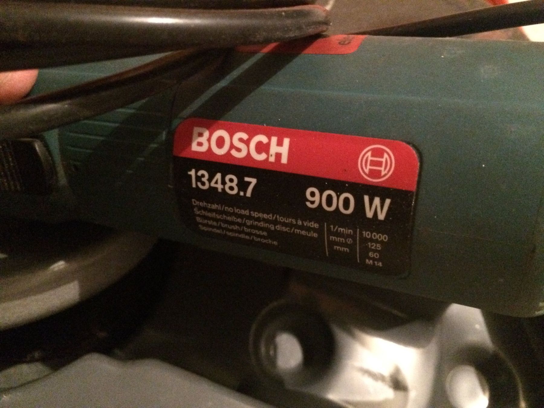 Tutti gli attrezzi: BOSCH Winkelschleifer – Usato da Zermatt venduto da GantVS 2