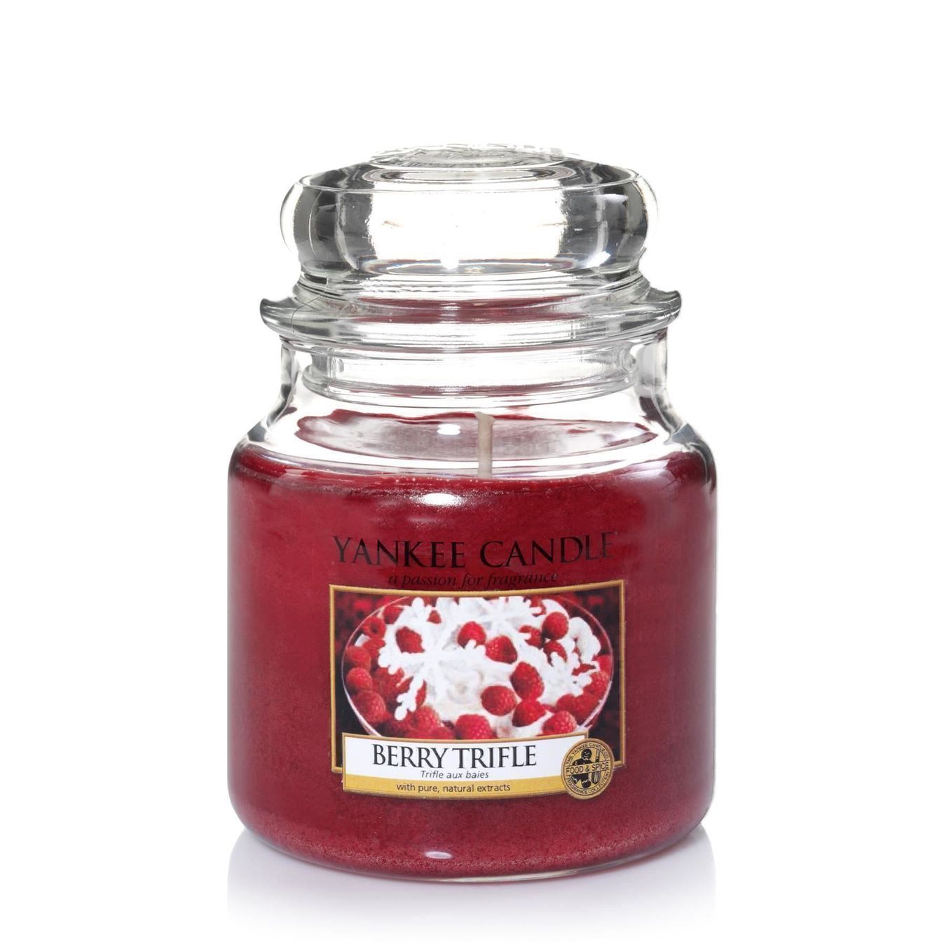 Yankee Candle Kerzen: Yankee Candle Berry Trifle medium Jar – Neu und originalverpackt aus Langwiesen von rtWebshop