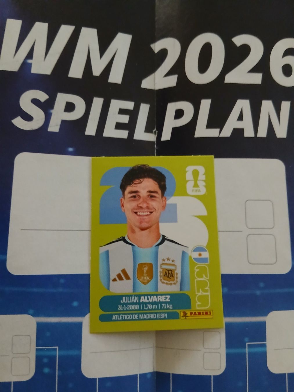 Panini Cartes à collectionner: Sammelbild Alvarez (ARG) – Neuf (Voir description) à Vaduz par ingenious