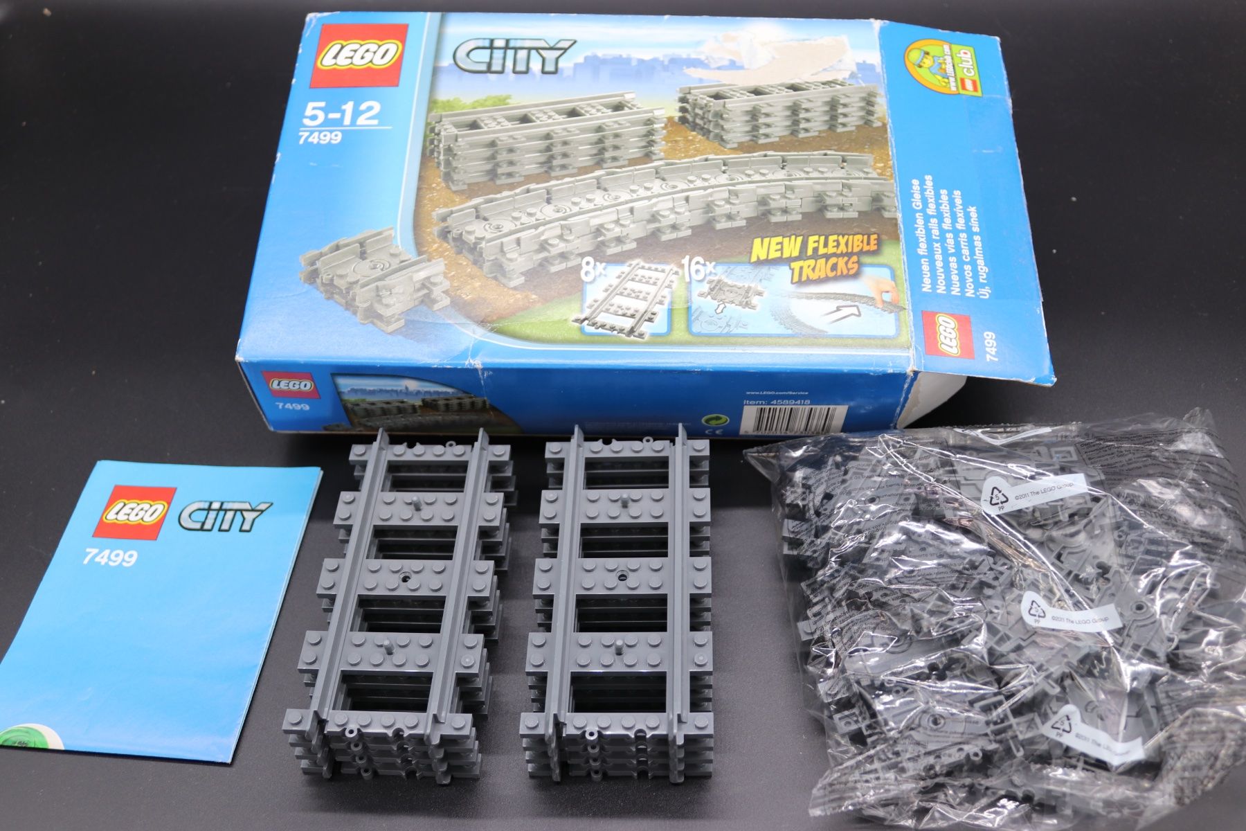 Lego Giocattoli: LEGO 7499 City Schienen – Usato da Hinterforst venduto da -KINGPIN- 2