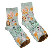 Socken Qualle / Fische / Pflanzen / Fish / Plants