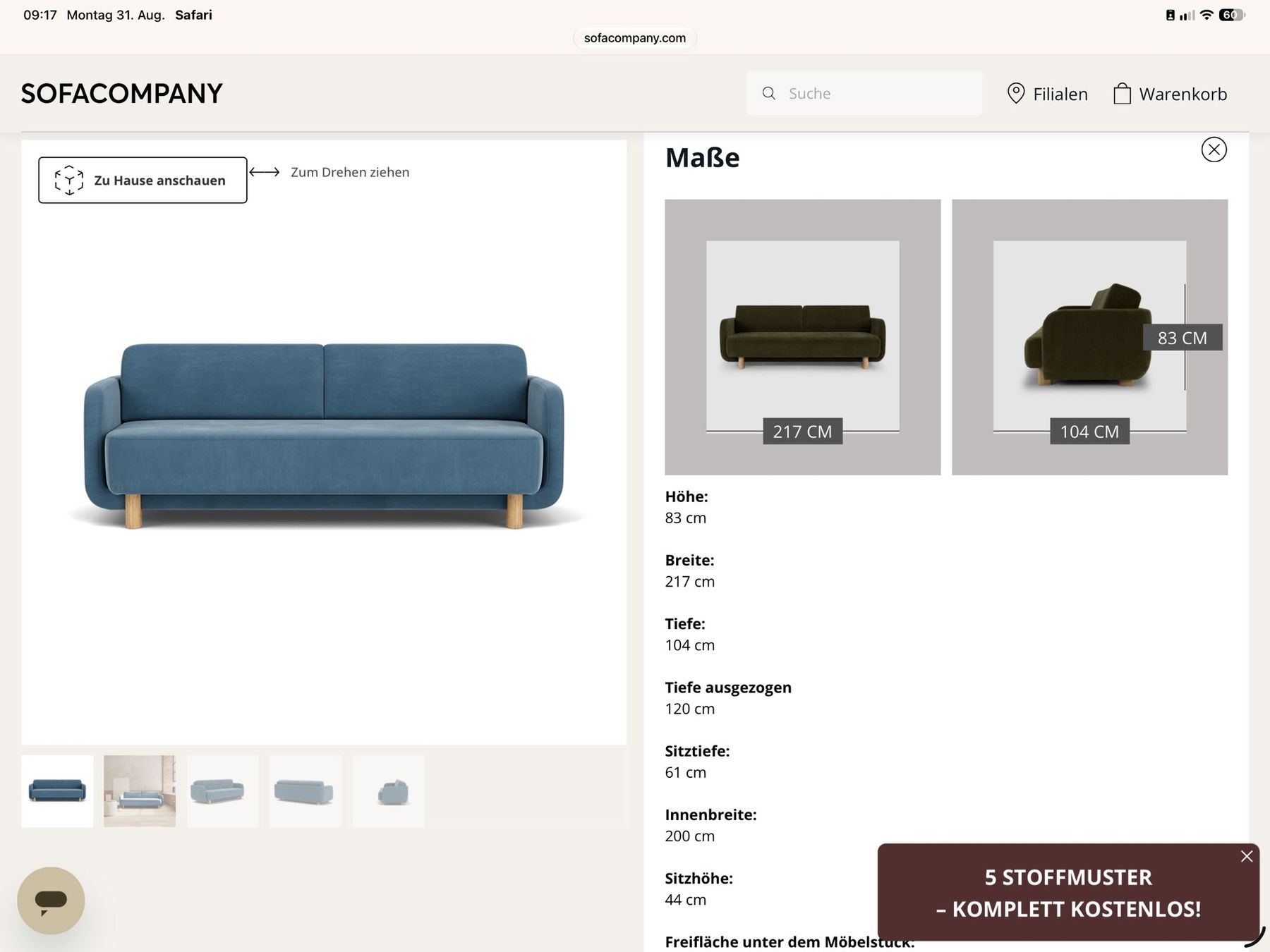 Sofas: Sofa – D'occasion à Laufen par Miggeli88 3