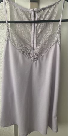 Vero Moda Spitzentop, Flieder M