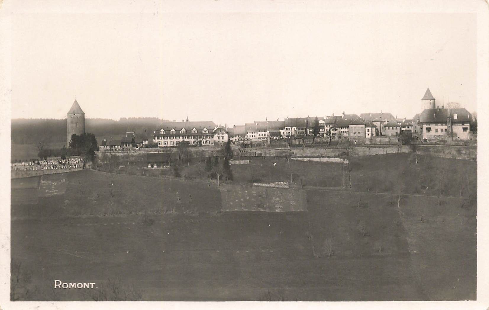 Ansichtskarten: Romont – Gebraucht aus Biasca von Blenio71