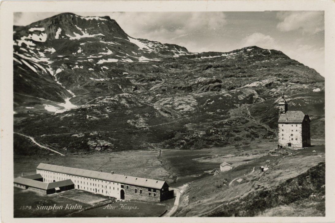 Cartoline postali: Simplon - Kulm   VS       um 1932 – Usato da Brig venduto da Valcards54