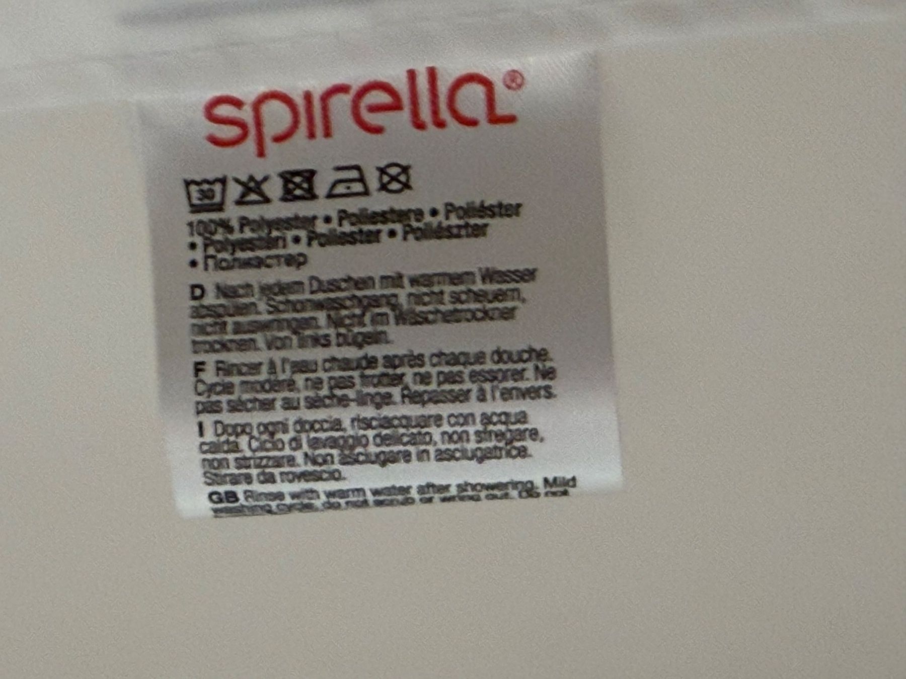 Spirella Tende: Duschvorhänge Spirella - 2 Stück – Usato da Bülach venduto da Loredana13 1