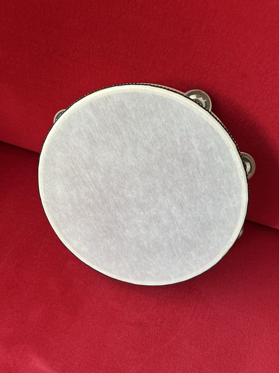 Strumenti musicali: Tamburin mit Schellen - Super Klang, 25cm Durchmesser! – Nuovo (secondo la descrizione) da Bolligen venduto da Vroni23 3