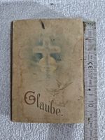 Sehr kleines, antikes Glaubensbuch um 1900.