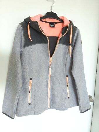 ICEPEAK Jacke, Gr 44, Baumwolle +