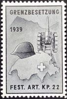 Festungs Artillerie Kp 22, 2.WK, Wi Art 182