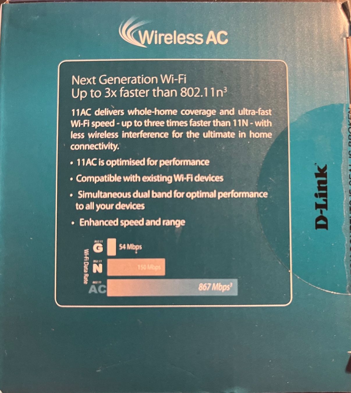 Dlink WiFi: D-Link AC1200 Wi-Fi Range Extender – Nuovo (secondo la descrizione) da Veyrier venduto da ren_5ctl 3
