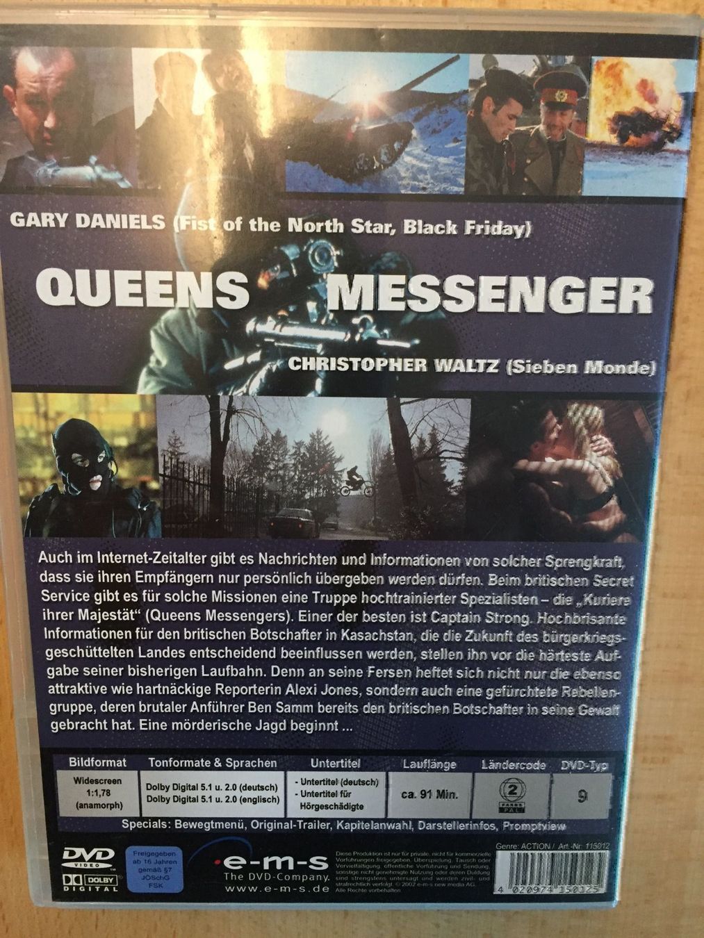 Tutti i DVDs: Queens Messenger – Usato da Rüti ZH venduto da alumedien 1