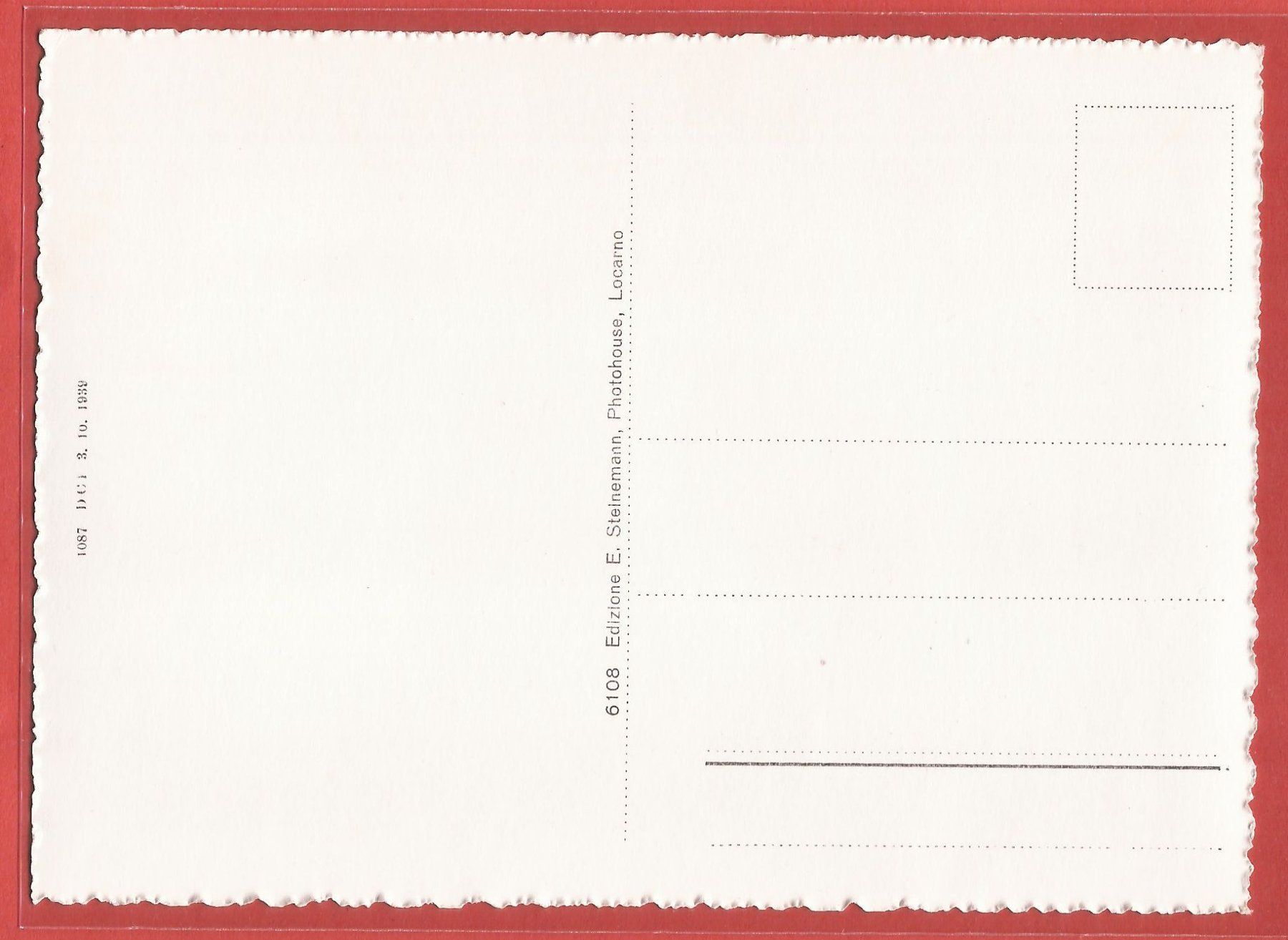 Cartoline postali: Centovalli - Ponte Romano bei Intragna - ca. 1940 – Usato da Fislisbach venduto da Porano 1