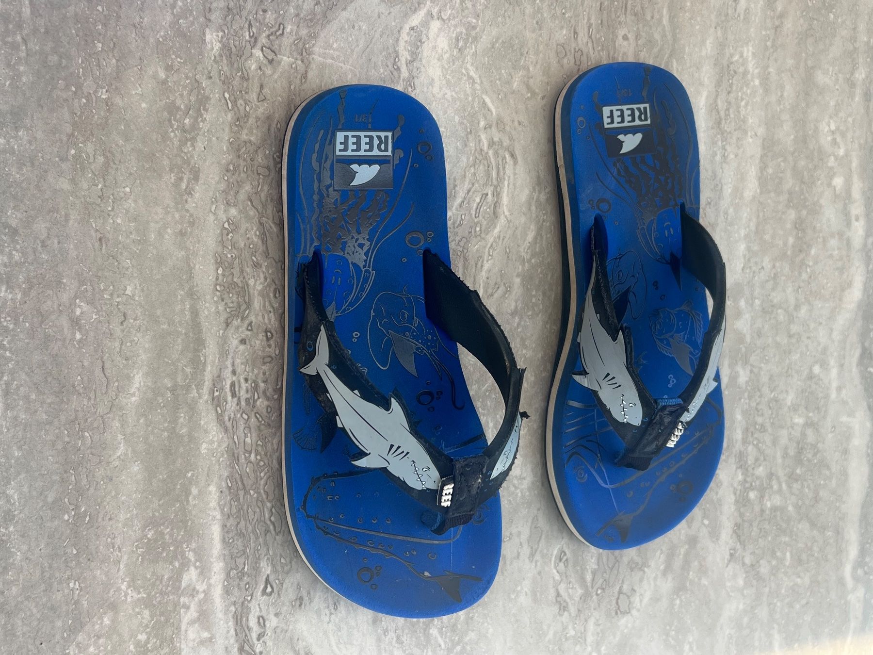 Billabong Scarpe per ragazzi: Tongs Billabong bleues taille 31 – Usato da Lausanne venduto da Flo1006 1